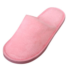 Load image into Gallery viewer, Slippers Men Winter Fleece House Shoes Floor Lovers Home Shoes Warm Soft Flats Solid  Men Shoes Indoor Slip-On Shoes  #YL5